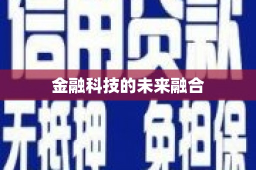武鸣金融科技的未来融合
