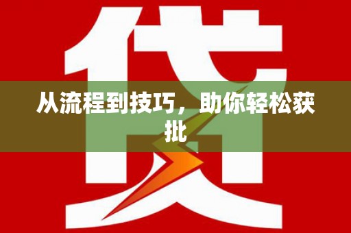 武鸣从流程到技巧，助你轻松获批