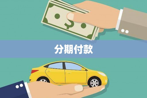 武鸣分期付款