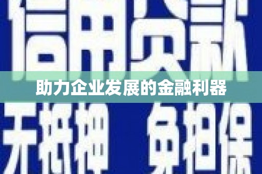 武鸣助力企业发展的金融利器