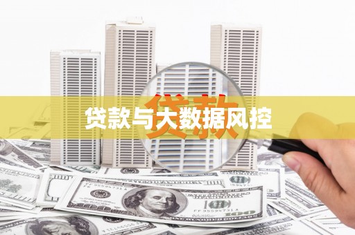 武鸣贷款与大数据风控